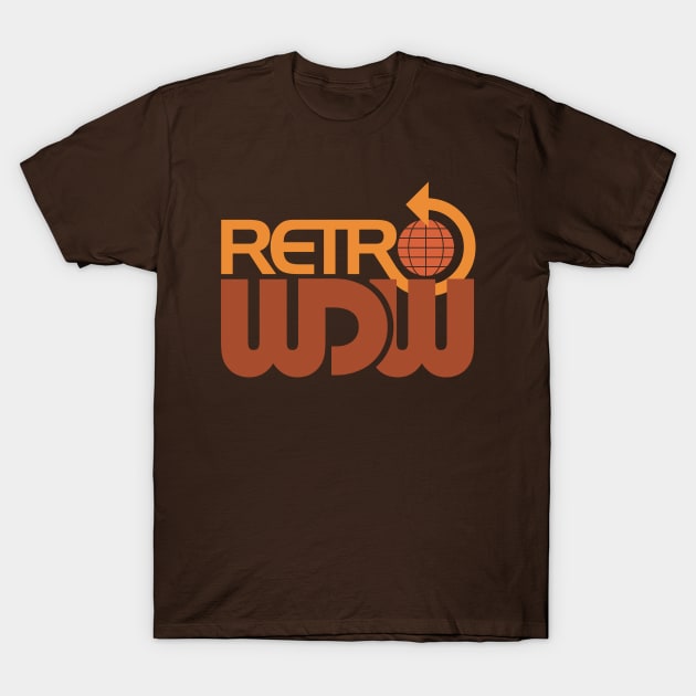 RetroWDW Stacked Logo T-Shirt by RetroWDW